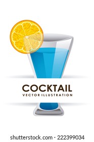 cocktail graphic design , vector illustration