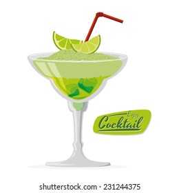 cocktail graphic design , vector illustration