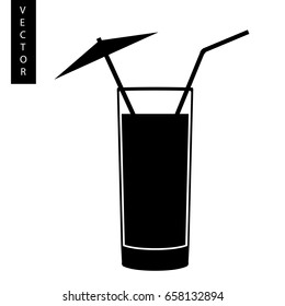Cocktail in a Highball glass