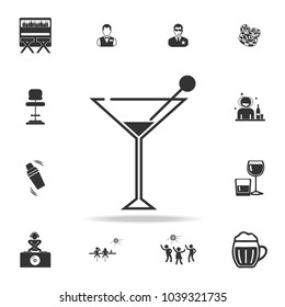 cocktail icon. Detailed set of night club and disco icons. Premium quality graphic design. One of the collection icons for websites, web design, mobile app on white background