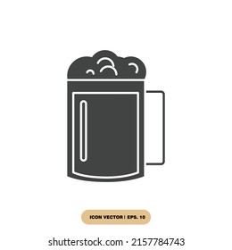 Cocktail icon icons  symbol vector elements for infographic web