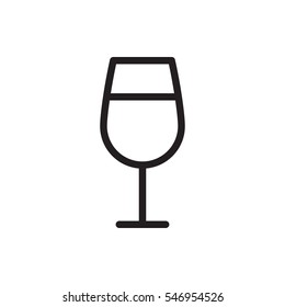 Cocktail icon illustration isolated vector sign symbol