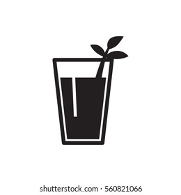 cocktail icon illustration isolated vector sign symbol