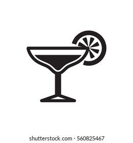 cocktail icon illustration isolated vector sign symbol