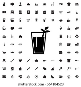 cocktail icon illustration isolated vector sign symbol