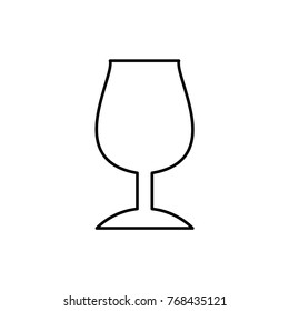 Cocktail icon illustration isolated vector sign symbol