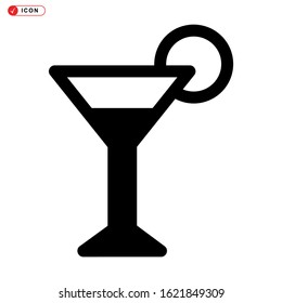 cocktail icon isolated sign symbol vector illustration - high quality black style vector icons
