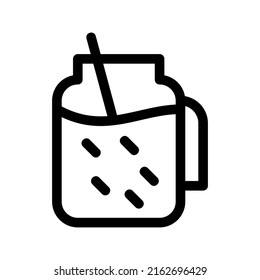 cocktail icon or logo isolated sign symbol vector illustration - high quality black style vector icons
