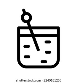 cocktail icon or logo isolated sign symbol vector illustration - high quality black style vector icons
