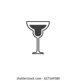 Cocktail icon. Martini.
