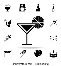 cocktail icon. Party icons universal set for web and mobile