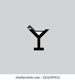 Cocktail icon templates