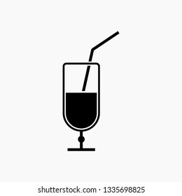 cocktail icon vector