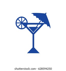 cocktail icon vector