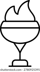 Cocktail Icon Vector Element line icon design vector icons