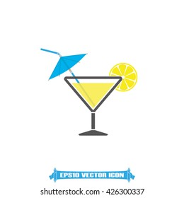 Cocktail icon vector illustration