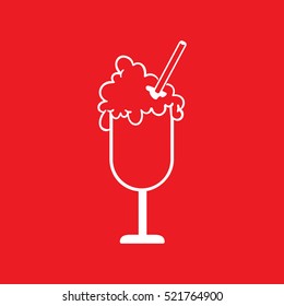 cocktail Icon Vector Illustration