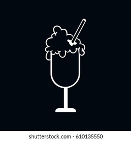 cocktail icon vector illustration