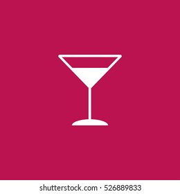 cocktail icon vector illustration, can be used for web and mobile design