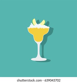 Cocktail icon, vector illustration design. Drinks collection.