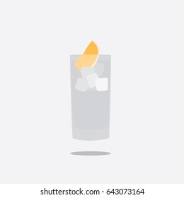 Cocktail icon, vector illustration design. Drinks collection.