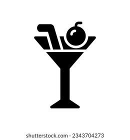 cocktail icon for your website, mobile, presentation, and logo design.
