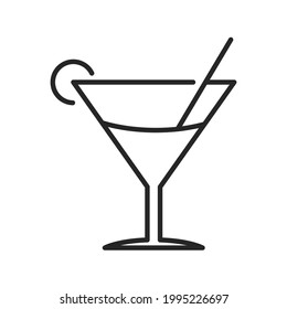 cocktail  icons symbol vector elements for infographic web