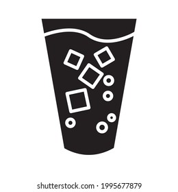 Cocktail icons symbol vector elements for infographic web