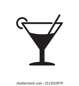 cocktail   icons  symbol vector elements for infographic web