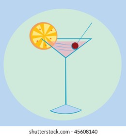 Cocktail illustration