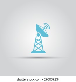Cocktail isolated vector colored icon
