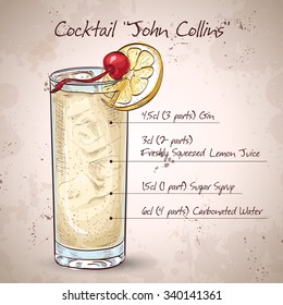 Cocktail John Collins 