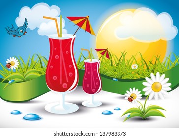 Cocktail Landscape