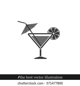 cocktail, lemon