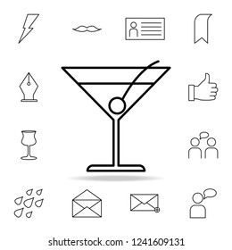 cocktail Margarita icon. Detailed set of simple icons. Premium graphic design. One of the collection icons for websites, web design, mobile app