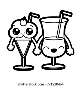 Cocktail and milkshake design