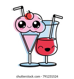 Cocktail and milkshake design