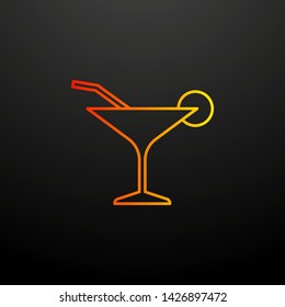 cocktail nolan icon. Elements of camping set. Simple icon for websites, web design, mobile app, info graphics
