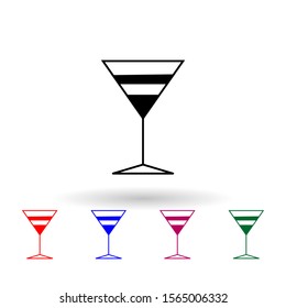 Cocktail nolan icon. Simple glyph, flat vector of italian food icons for ui and ux, website or mobile application