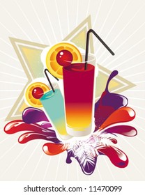 cocktail on the beach