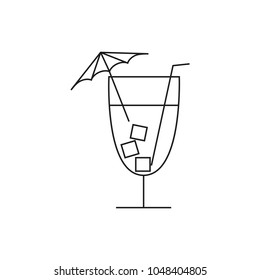 Cocktail online icon