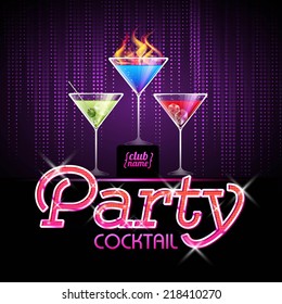 Cocktail party background