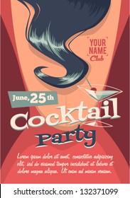 Cocktail Party Poster