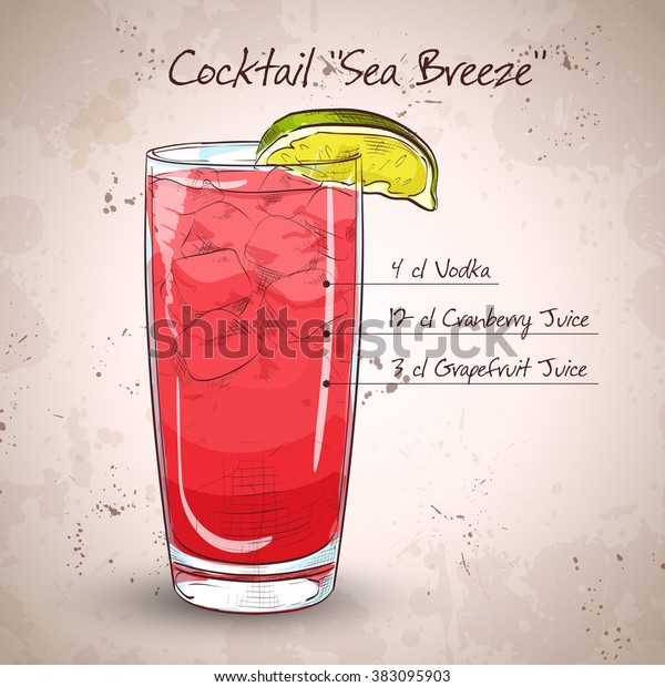 Cocktail Sea Breeze
