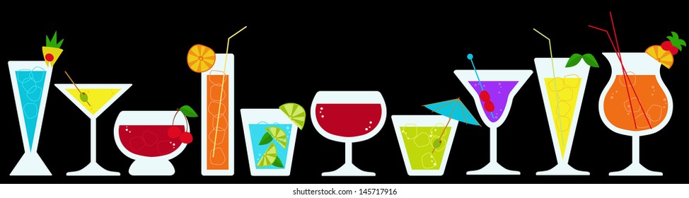 cocktail selection