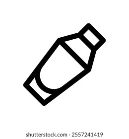 Cocktail shaker. Editable stroke vector icon.
