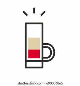 Cocktail shot icon