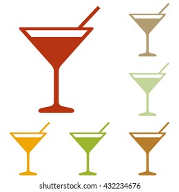 Cocktail sign illustration
