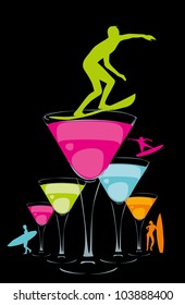 cocktail surfer