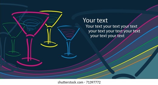 Cocktail vector